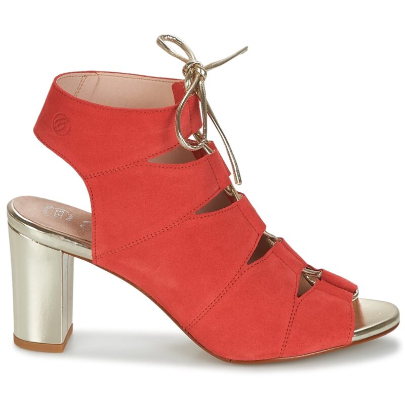 Betty London INALU Rojo Sandalias de tac&oacute;n Mujer - 2