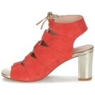 Betty London INALU Rojo Sandalias de tac&oacute;n Mujer - 4