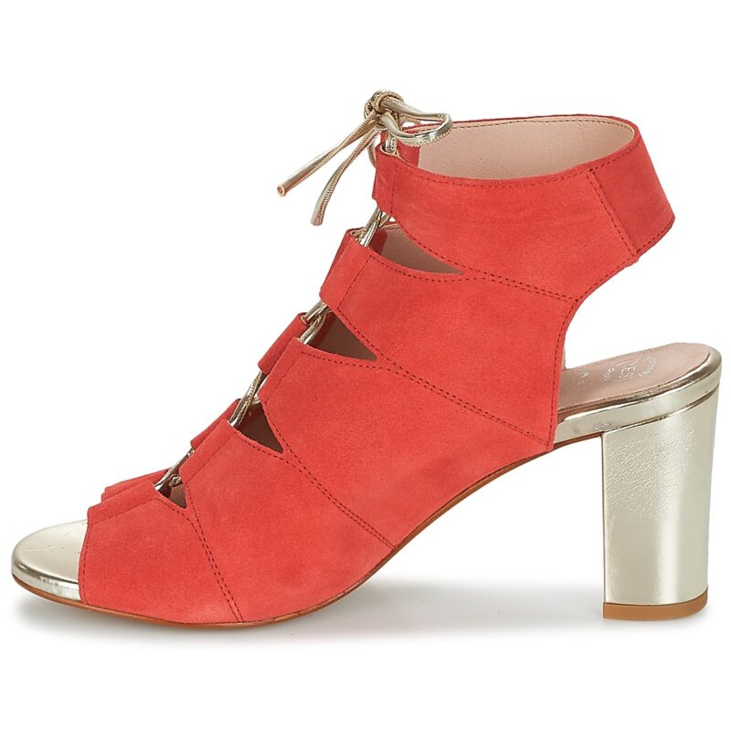 Betty London INALU Rojo Sandalias de tac&oacute;n Mujer - 4