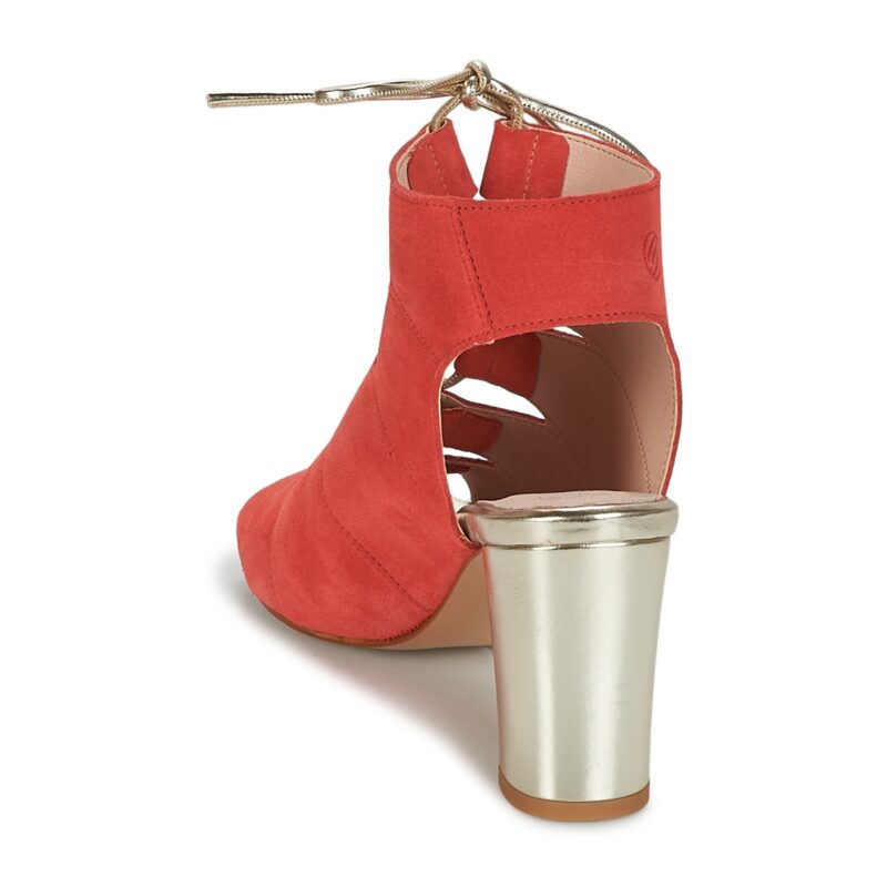 Betty London INALU Rojo Sandalias de tac&oacute;n Mujer - 5