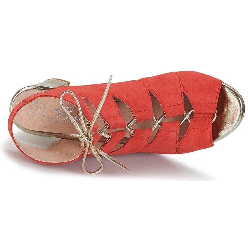 Betty London INALU Rojo Sandalias de tac&oacute;n Mujer - 6