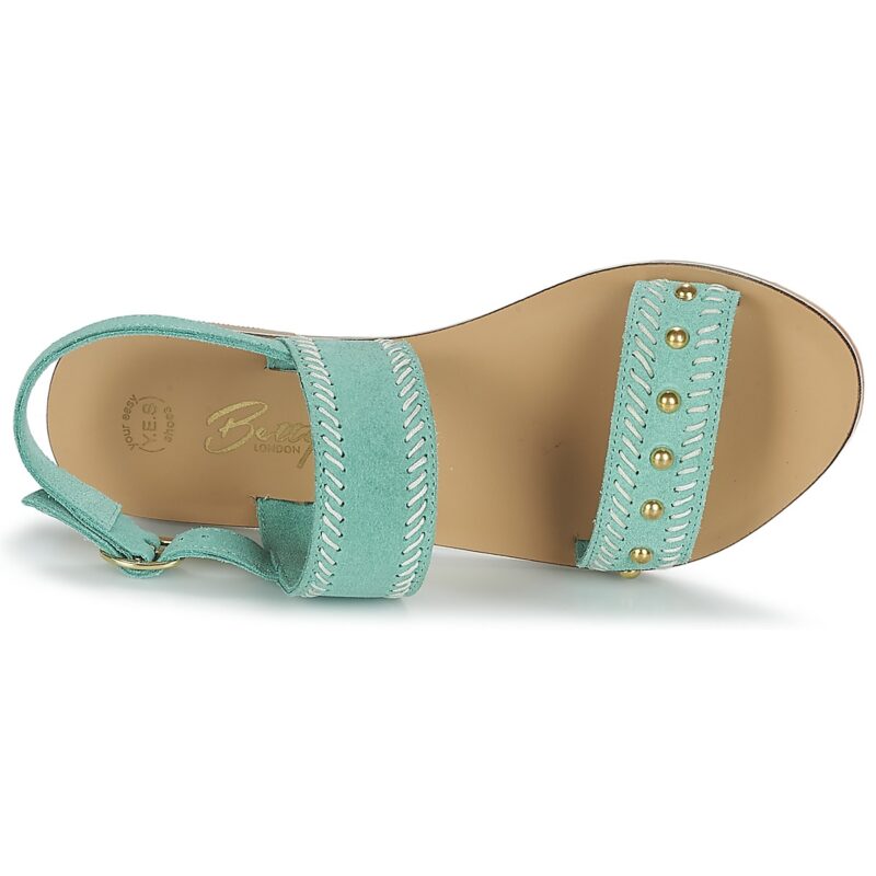 Betty London Sandalias bajas azules para mujer IKARI - 6