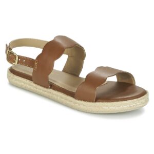 Betty London IKARO Brown Women's flat sandals