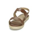 Betty London Sandalias planas marr&oacute;ns para mujer IKARO - 3