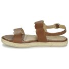 Betty London Sandalias planas marr&oacute;ns para mujer IKARO - 4