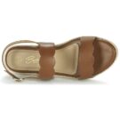Betty London Sandalias planas marr&oacute;ns para mujer IKARO - 6