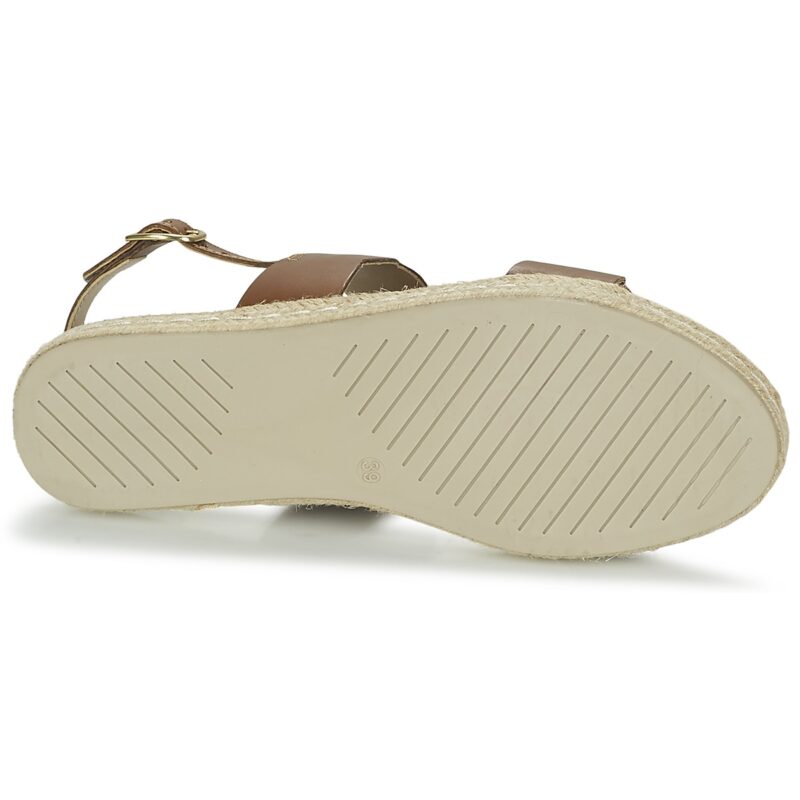 Betty London Sandalias planas marr&oacute;ns para mujer IKARO - 7