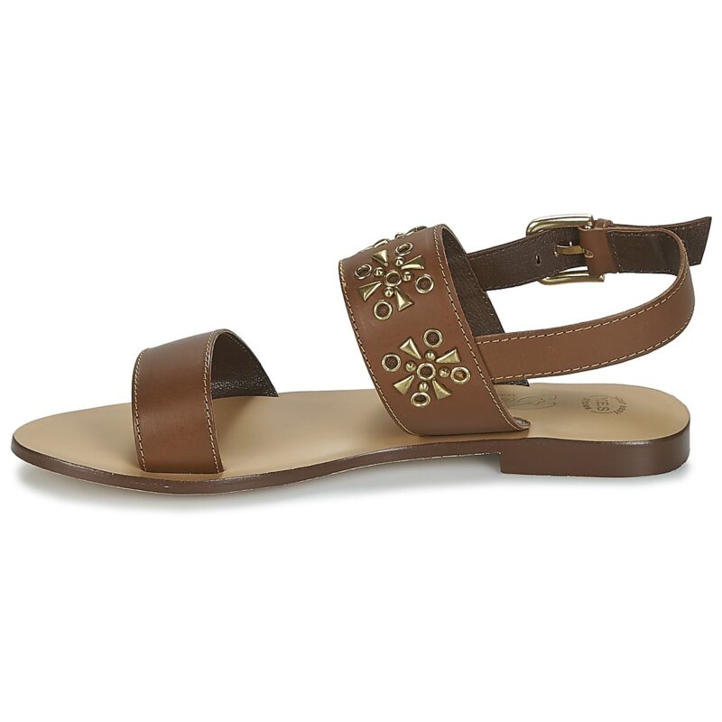 Betty London IKIMI Marr&oacute;n Sandalias Planas Mujer - 4