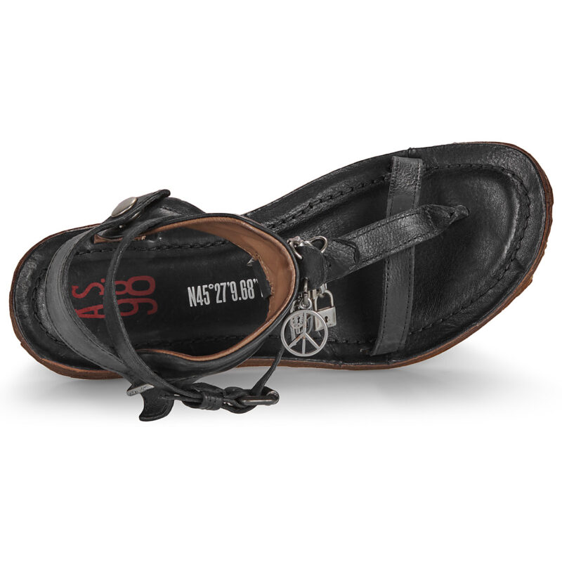 Airstep / A.S.98 RAMOS Nero Sandali bassi Donna - 6