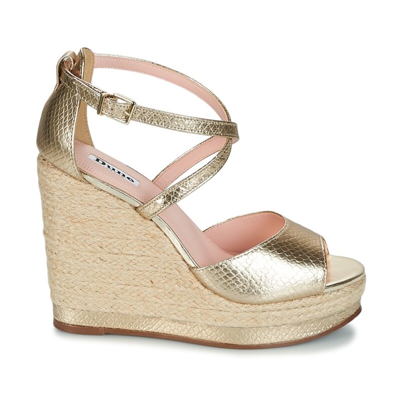 Dune London KANDIS Oro Sandali con zeppa Donna - 2