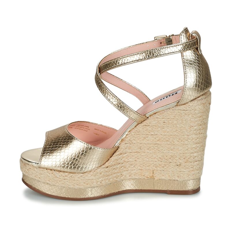 Dune London KANDIS Oro Sandali con zeppa Donna - 4