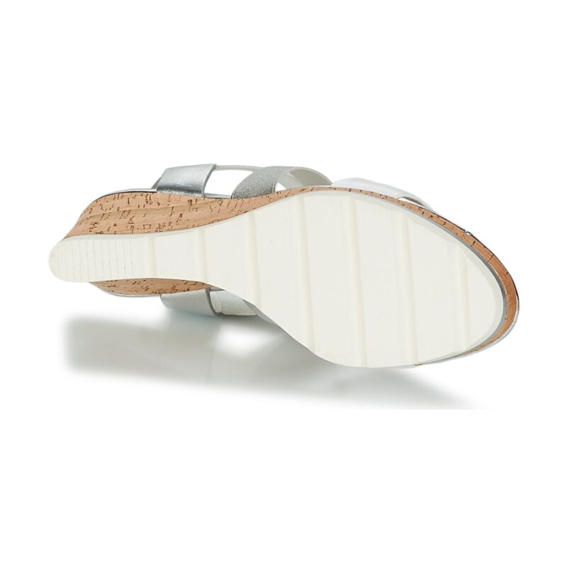 Dune London KALIFORNIA Argento Sandali con zeppa Donna - 7