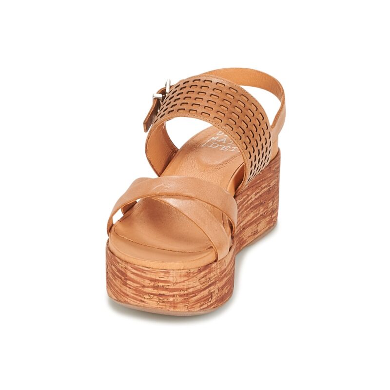 A Morning of Summer DAO Brown Wedge Sandals Women - 3
