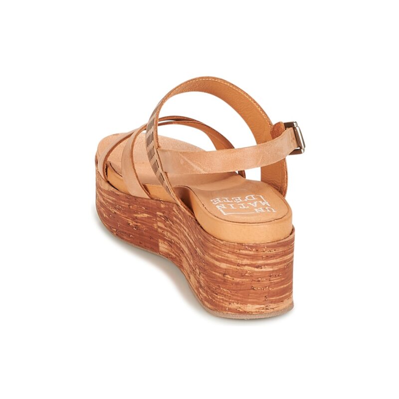 A Morning of Summer DAO Brown Wedge Sandals Women - 5
