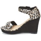 Moony Mood IVONGA Noir Sandales compens&eacute;es Femme - 4