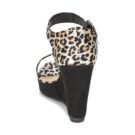 Moony Mood IVONGA Noir Sandales compens&eacute;es Femme - 5