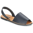 So Size LOJA blaue Damen-Sandalen, flach - 1
