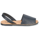 So Size LOJA blaue Damen-Sandalen, flach - 2