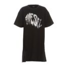 Diesel DBOWLY Schwarzes kurzes Kleid f&uuml;r M&auml;dchen - 1