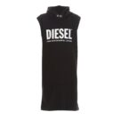 Abito corto ragazza Diesel DILSET Nero Abiti corti Bambina - 1