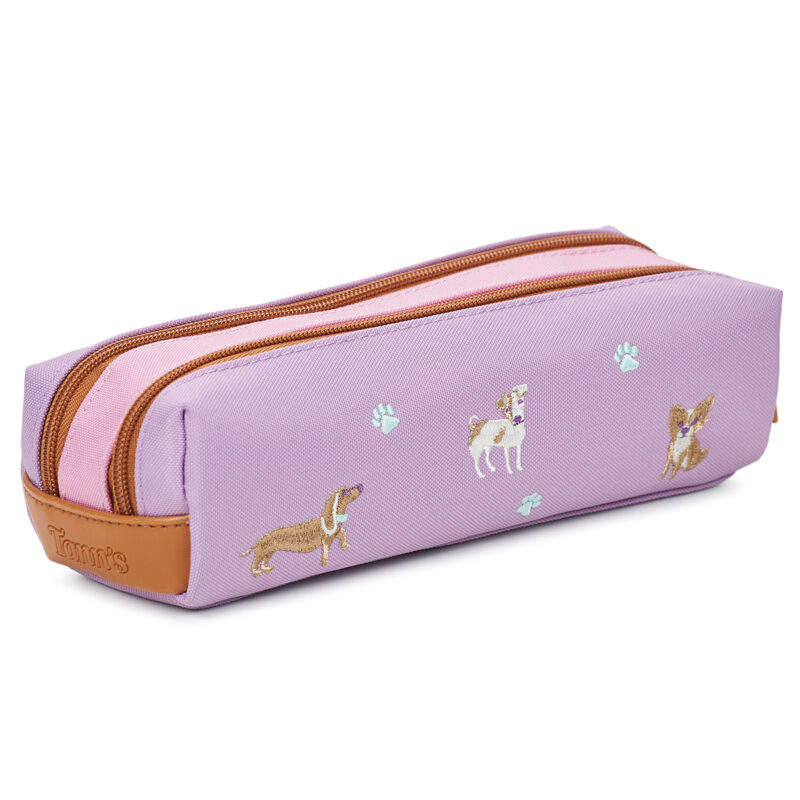 Bambina Tann's MILA TROUSSE DOUBLE Rosa Astucci scolastici Bambina - 2