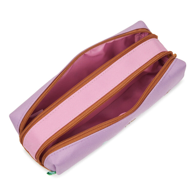 Bambina Tann's MILA TROUSSE DOUBLE Rosa Astucci scolastici Bambina - 3