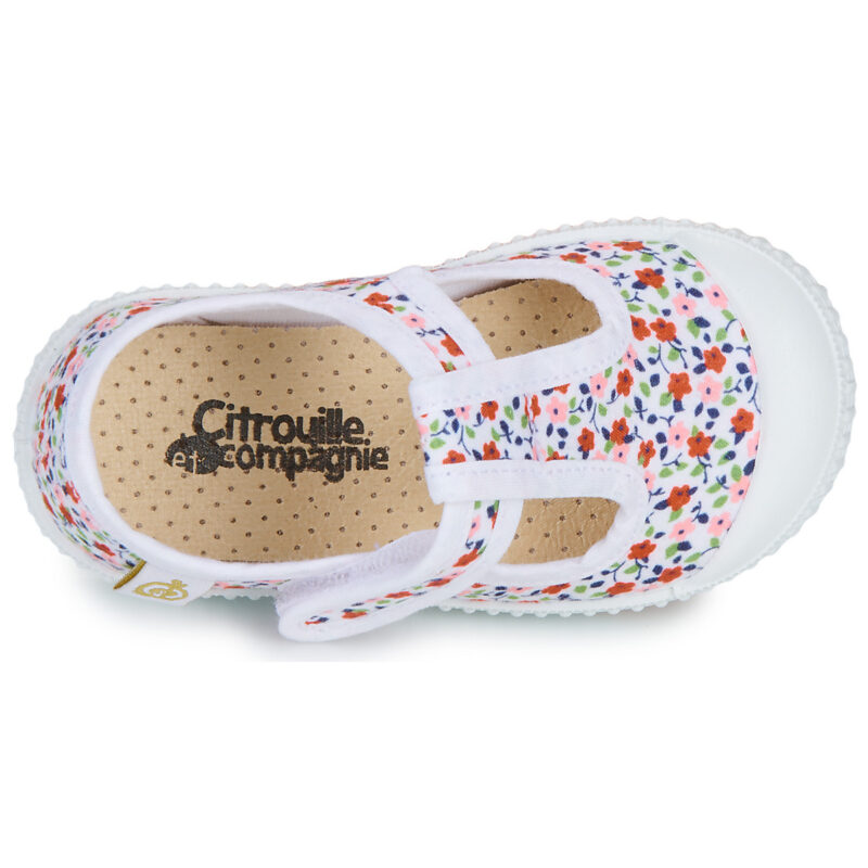 bambina ragazza Citrouille et Compagnie ALUNA Bianco Ballerine Bambina - 6