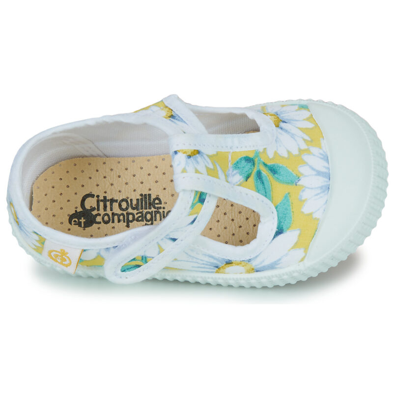 bambina ragazza Citrouille et Compagnie ALUNA Giallo Ballerine Bambina - 6