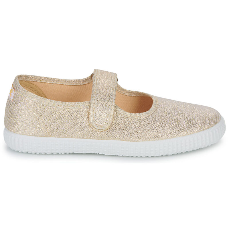 bambina ragazza Citrouille et Compagnie IVALYA Oro Ballerine Bambina - 2