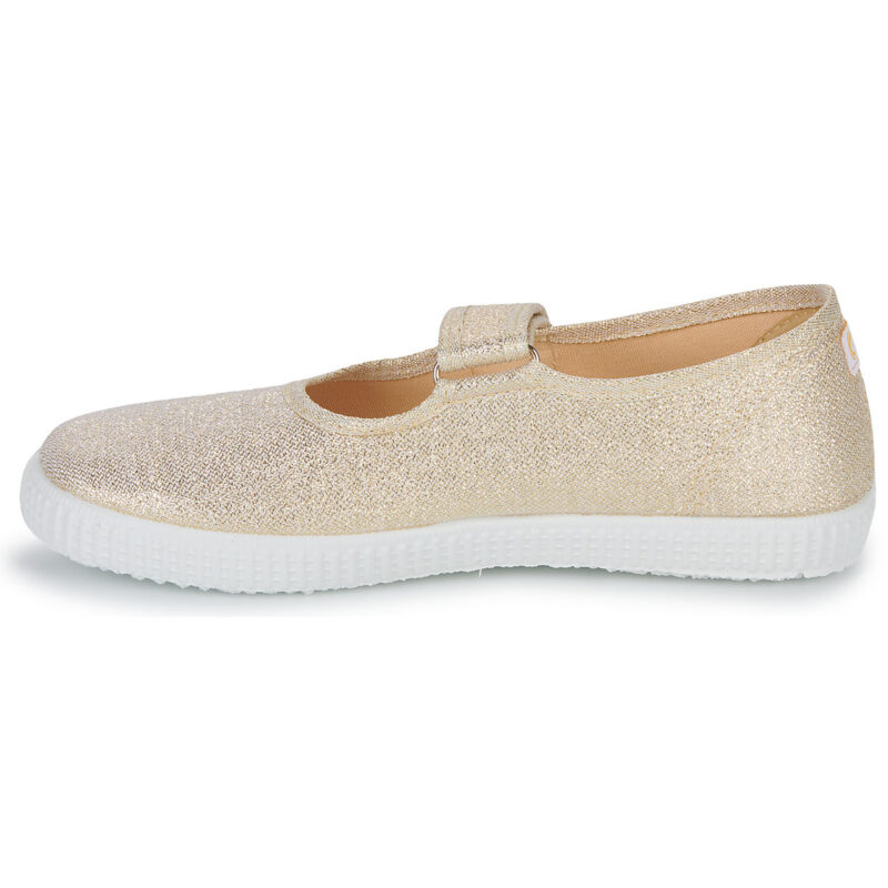 bambina ragazza Citrouille et Compagnie IVALYA Oro Ballerine Bambina - 4