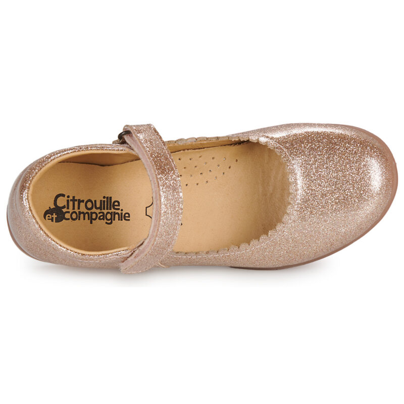 bambina ragazza Citrouille et Compagnie NEW 19 Oro Ballerine Bambina - 6