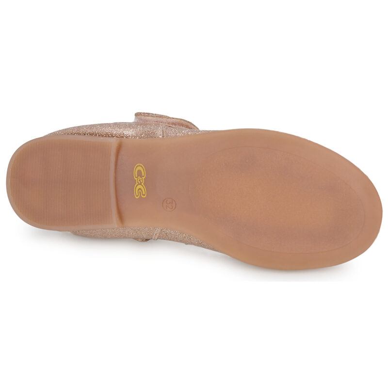 bambina ragazza Citrouille et Compagnie NEW 19 Oro Ballerine Bambina - 7