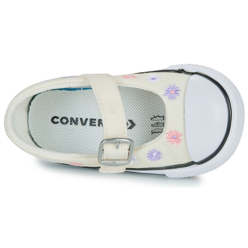 bambina ragazza Converse CHUCK TAYLOR ALL STAR DAINTY MARY JANE FLORAL EASY ON Beige Ballerine Bambina - 6