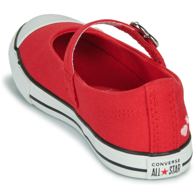 bambina ragazza Converse CHUCK TAYLOR ALL STAR DAINTY MARY JANE Rosso Ballerine Bambina - 5