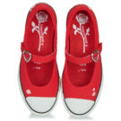 bambina ragazza Converse CHUCK TAYLOR ALL STAR DAINTY MARY JANE Rosso Ballerine Bambina - 6