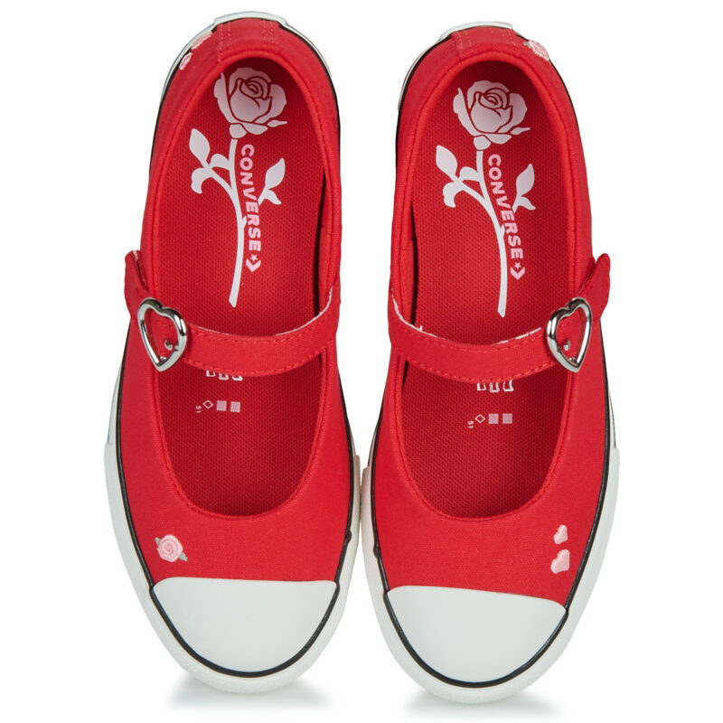 bambina ragazza Converse CHUCK TAYLOR ALL STAR DAINTY MARY JANE Rosso Ballerine Bambina - 6