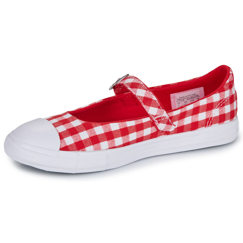 bambina ragazza Converse DAINTY MARY JANE Rosso Ballerine Bambina - 4