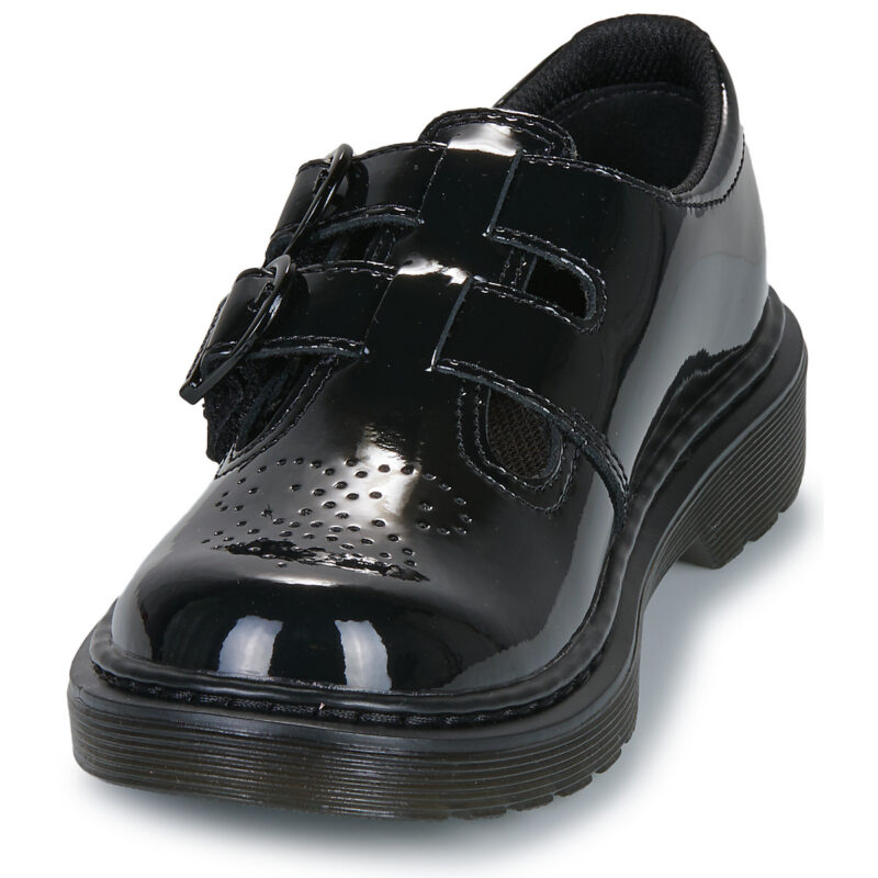 petite fille Dr. Martens Ballerines noires Mono JT Bar Shoe 8065 pour filles - Pointure 3
