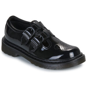 Ballerine bambina ragazza Dr. Martens  8065 Mono J T Bar Shoe  Nero Dr. Martens 190665683752