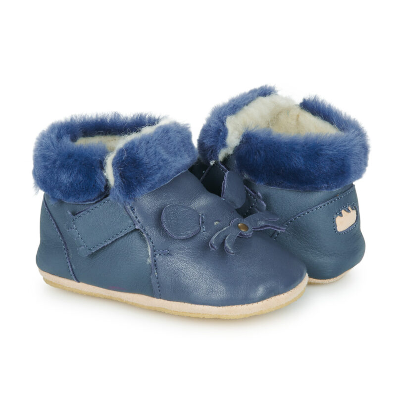 bambina ragazza Easy Peasy FOUBLU MOUSE Blu Ballerine Bambina - 4