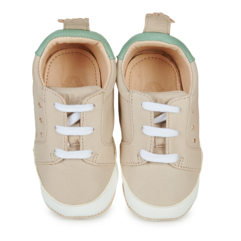 ni&ntilde;a ni&ntilde;a Easy Peasy MY BLUBLU BASKET LACET Beige Bailarinas Ni&ntilde;a - 2