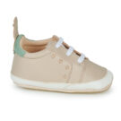 ni&ntilde;a ni&ntilde;a Easy Peasy MY BLUBLU BASKET LACET Beige Bailarinas Ni&ntilde;a - 4