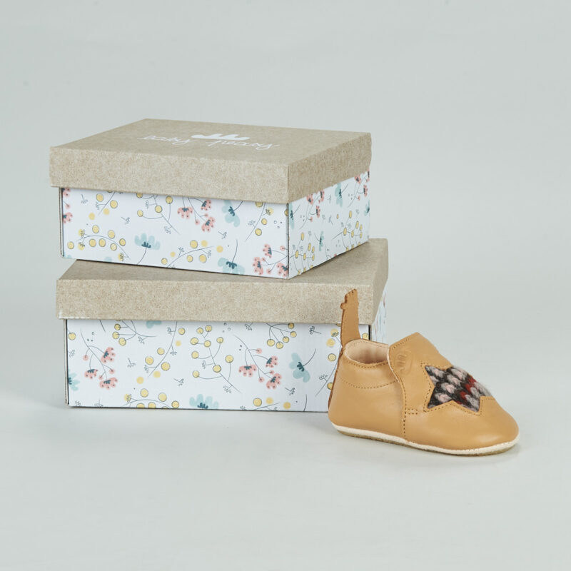 bambina ragazza Easy Peasy MY BLUBLU ETOILE Marrone Ballerine Bambina - 7