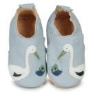 child girl Easy Peasy MY BLUMOO CYCOGNE Blue Ballet Flats for Girls - 2