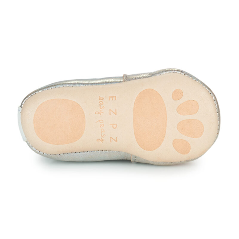 bambina fille Easy Peasy MY BLUMOO POMME Argent Ballerines Bambina - 6