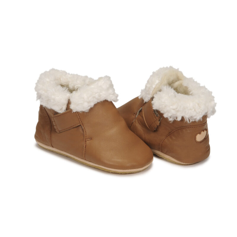 bambina ragazza Easy Peasy MY FOUBLU Marrone Ballerine Bambina - 4