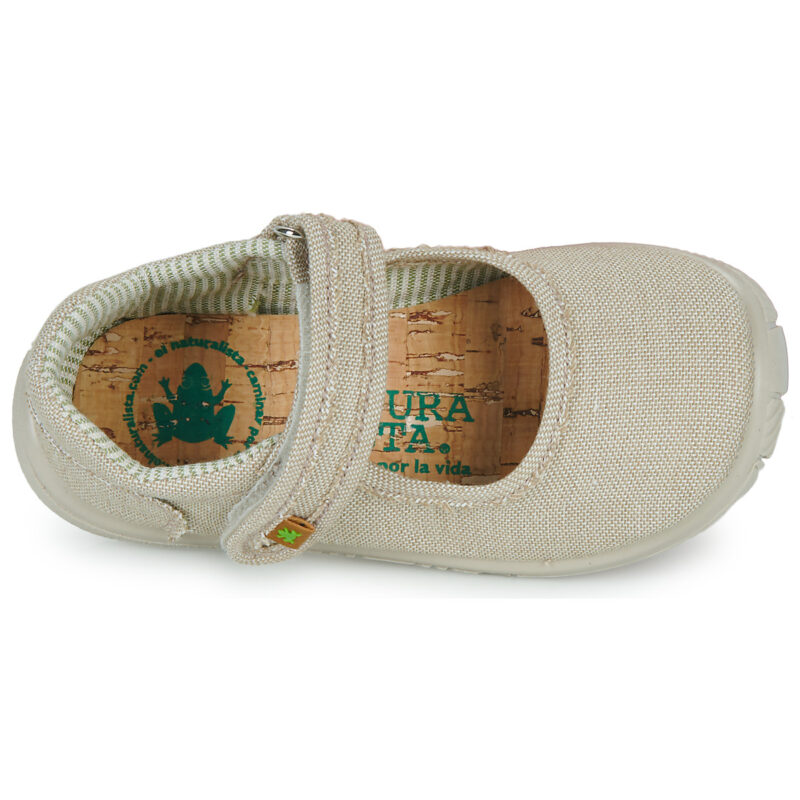 bambina ragazza El Naturalista NT74017-TAUPE Beige Ballerine Bambina - 6