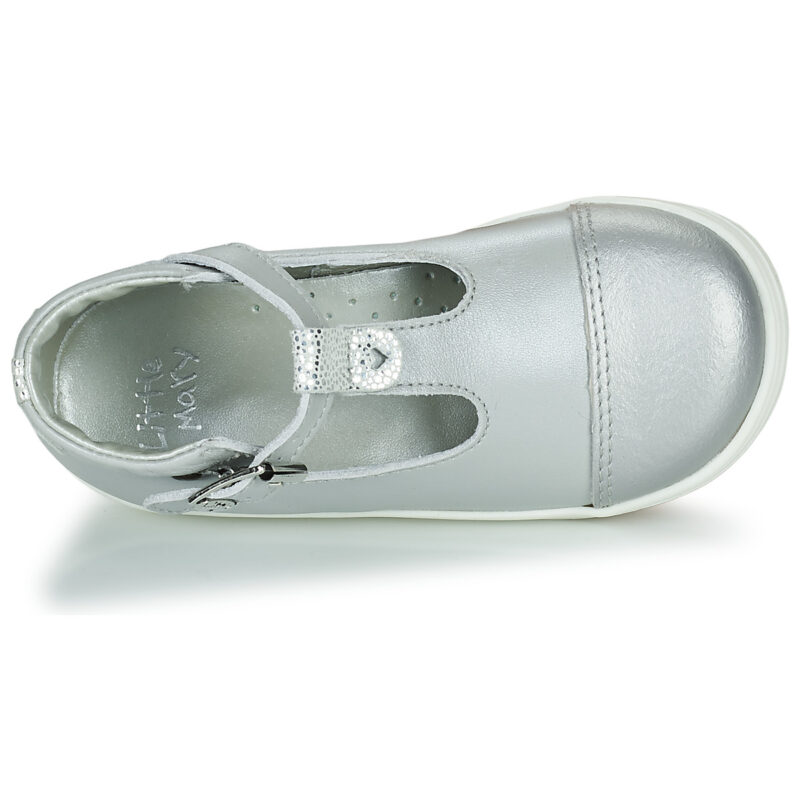 bambina ragazza Little Mary VALSEUSE Argento Ballerine Bambina - 6