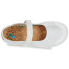 bambina ragazza Pablosky BASIC CANVAS Bianco Ballerine Bambina - 6