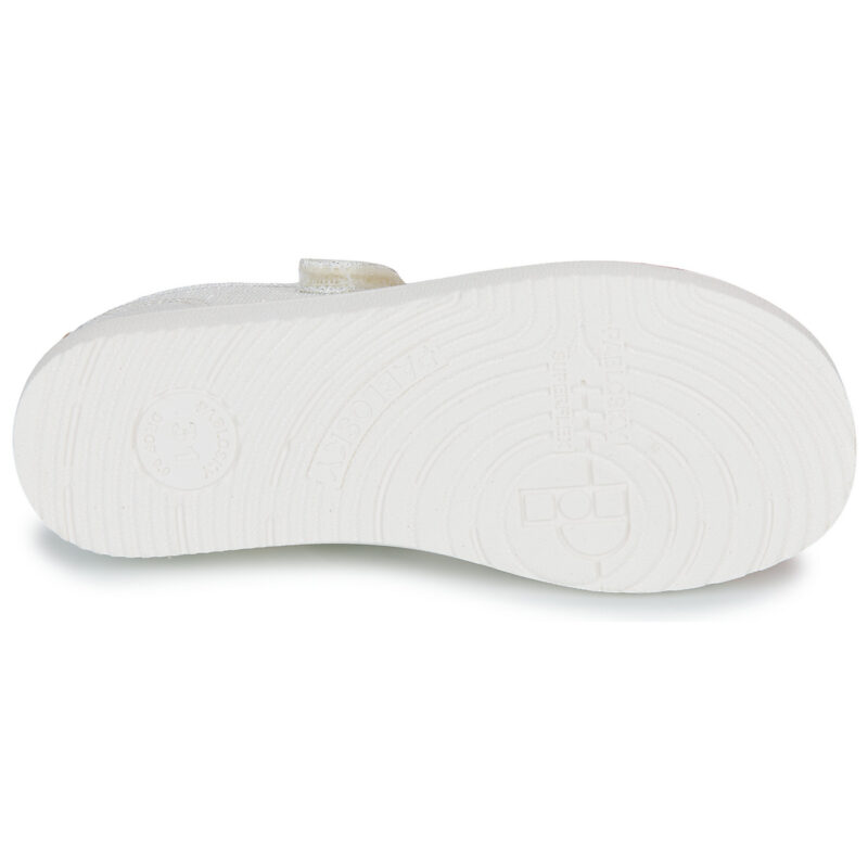 bambina ragazza Pablosky BASIC CANVAS Bianco Ballerine Bambina - 7